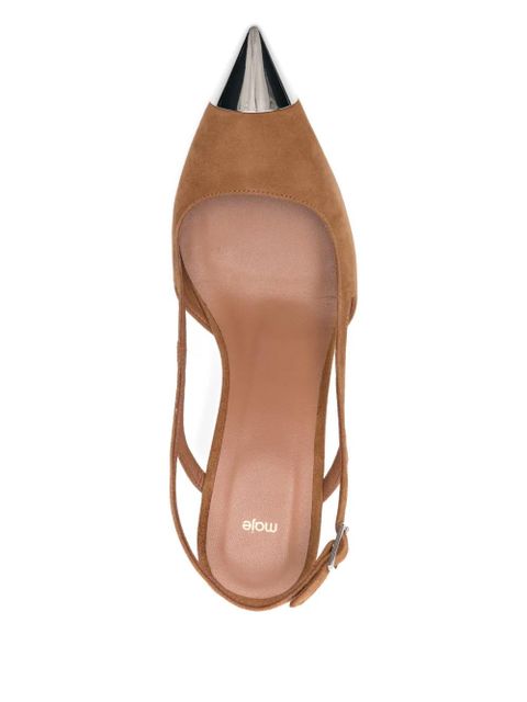 Maje suede pumps - Brown