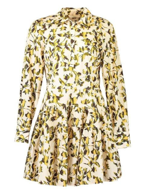 Ulla Johnson Nanette floral-print mini dress - Neutrals - zdjęcie produktu nr 1