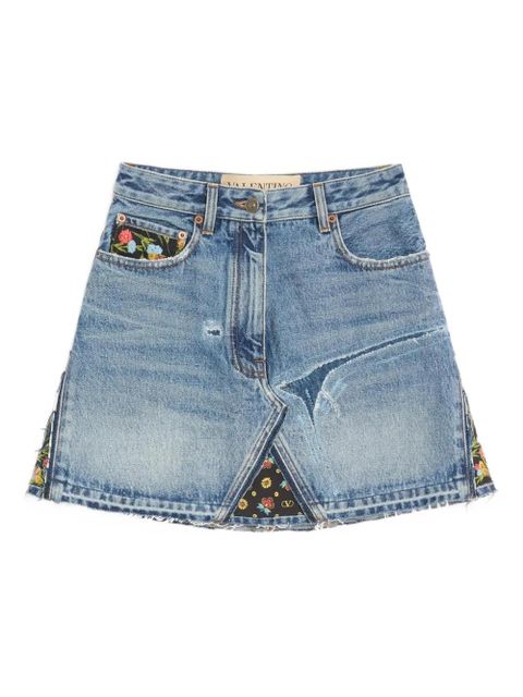 Valentino Garavani short denim skirt - Blue - zdjęcie produktu nr 1