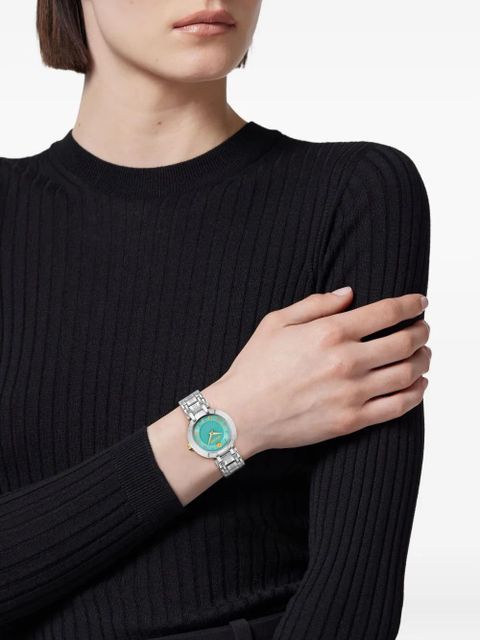 Versace petite Greca Goddess 34mm - Blue - zdjęcie produktu nr 2