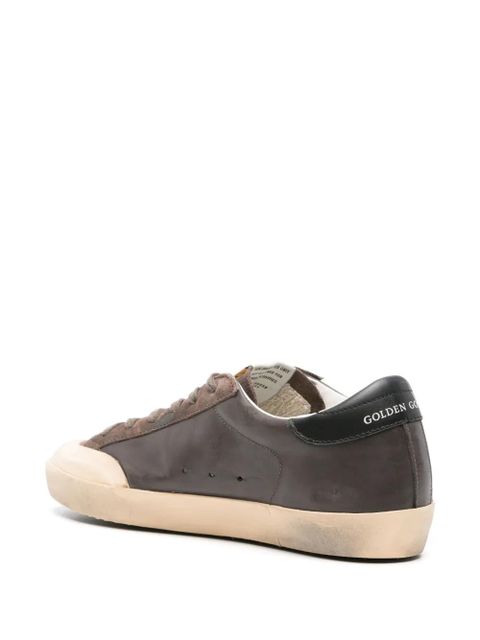 Golden Goose Superstar panelled sneakers - Brown