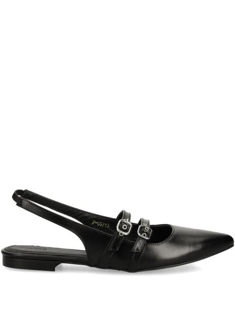 ALOHAS leather ballerina shoes - Black - zdjęcie produktu nr 1