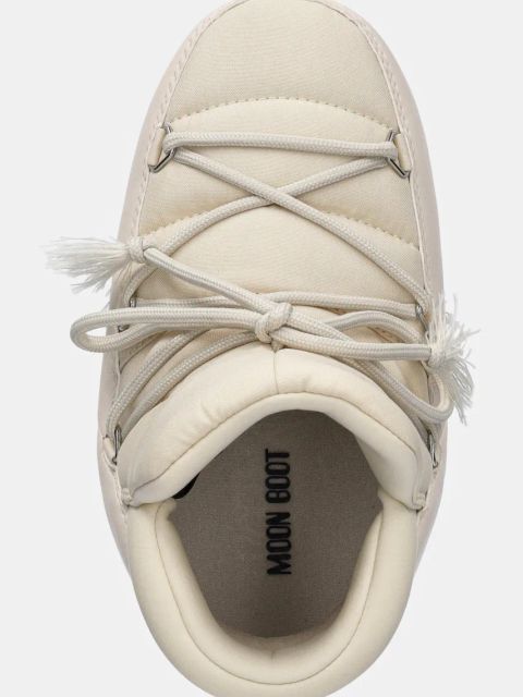 Moon Boot śniegowce MB EVX PUMPS NYLON kolor beżowy 80D1470020 L002