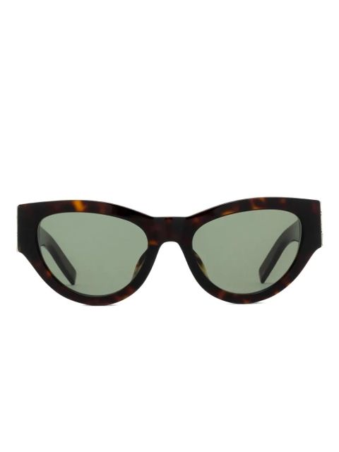 Saint Laurent Eyewear SL M94 tortoiseshell logo sunglasses - Brown - zdjęcie produktu nr 1