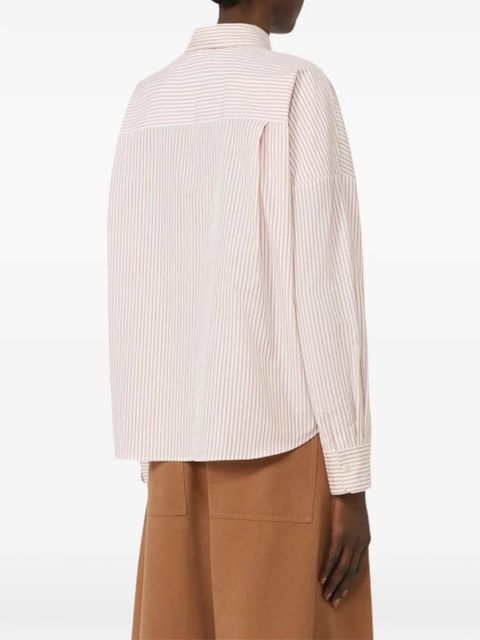 Weekend Max Mara striped pocket shirt - White