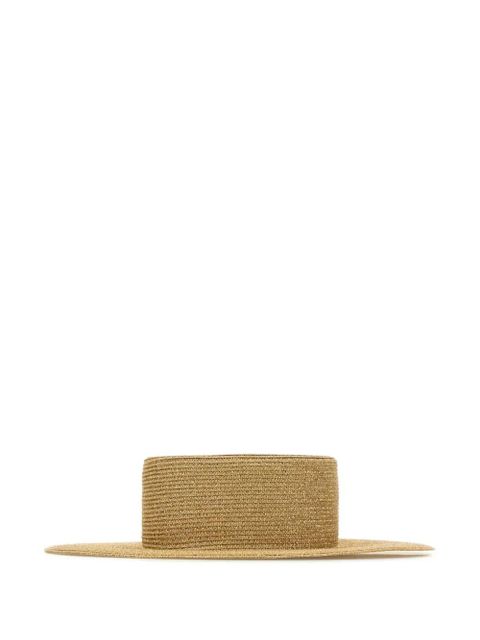 Ruslan Baginskiy metallic-finish hat - Gold - zdjęcie produktu nr 2