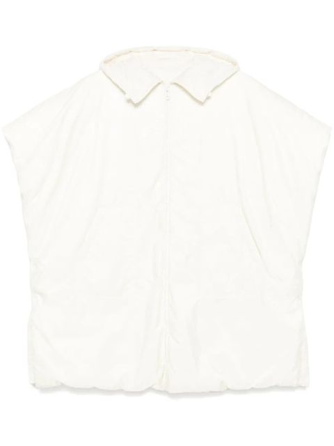 Moncler Mantella poncho - White