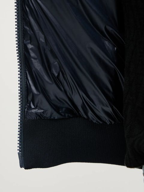 Armani Exchange kurtka puchowa kolor granatowy przejściowa XW000228 AF12286