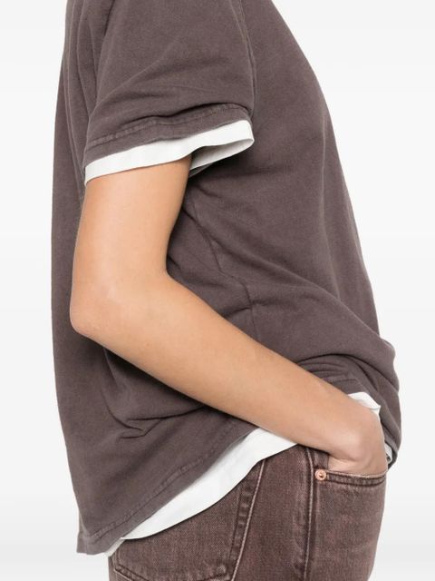 OUR LEGACY crew-neck T-shirt - Brown