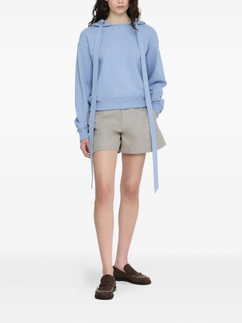 JW Anderson organic cotton hoodie - Blue