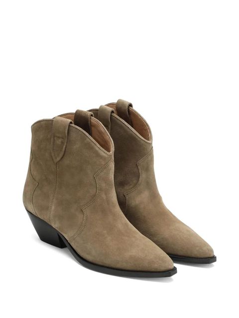 ISABEL MARANT pull-tab pointed-toe boots - Neutrals - zdjęcie produktu nr 2