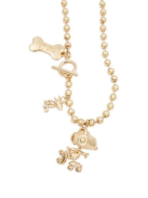 Essentiel Antwerp beaded pendants necklace - Gold