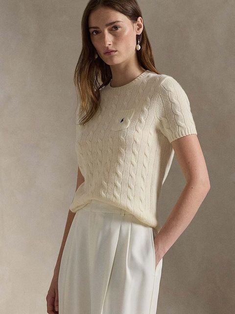 Polo Ralph Lauren sweter damski kolor biały 211910423