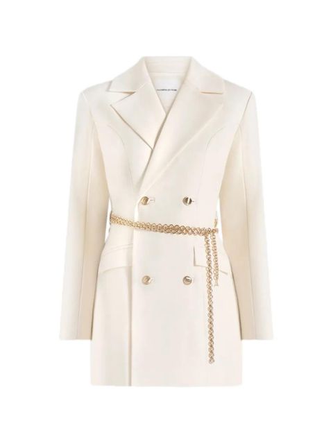 Manière De Voir Zara double-breasted chain blazer dress - Neutrals - zdjęcie produktu nr 1