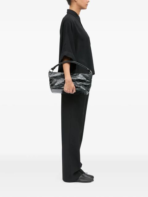 MM6 Maison Margiela textured top-handle shoulder bag - Black
