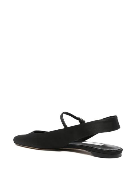 TOTEME slingback flat pumps - Black