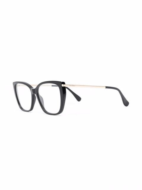 Max Mara Eyewear cat-eye frame glasses - Black