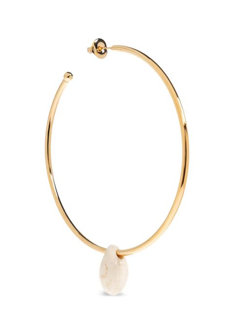 ISABEL MARANT pendant hoop earrings - Gold