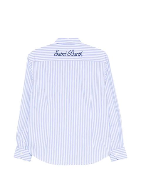 MC2 Saint Barth Meredith striped shirt - Blue - zdjęcie produktu nr 2