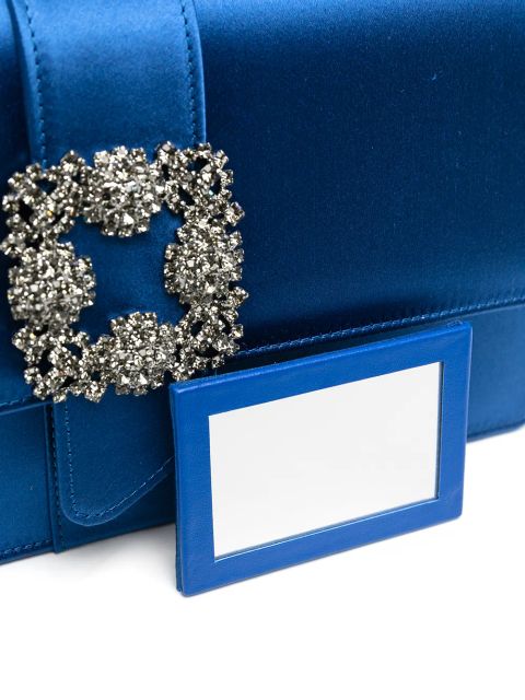 Manolo Blahnik Capri clutch bag - Blue