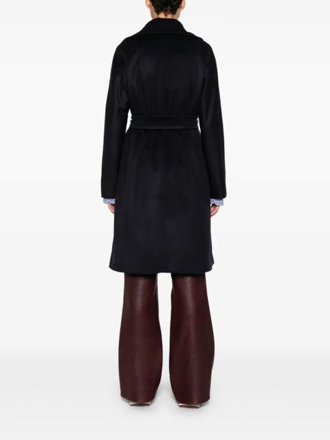 Max Mara belted coat - Black