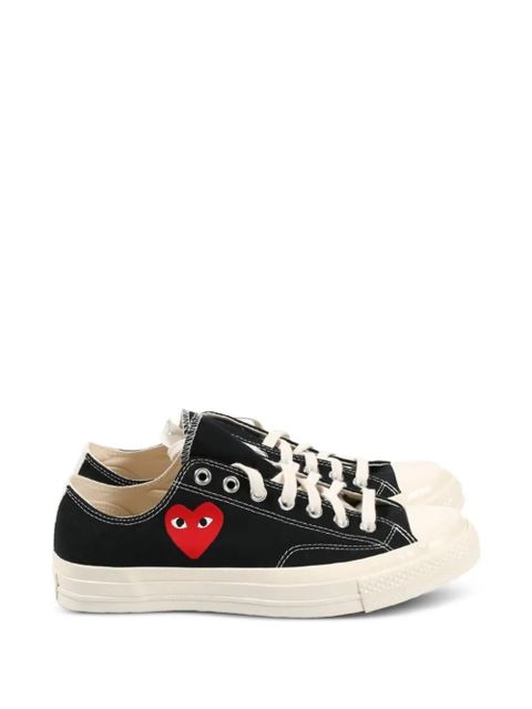 Comme Des Garçons single-heart sneakers - Black - zdjęcie produktu nr 1