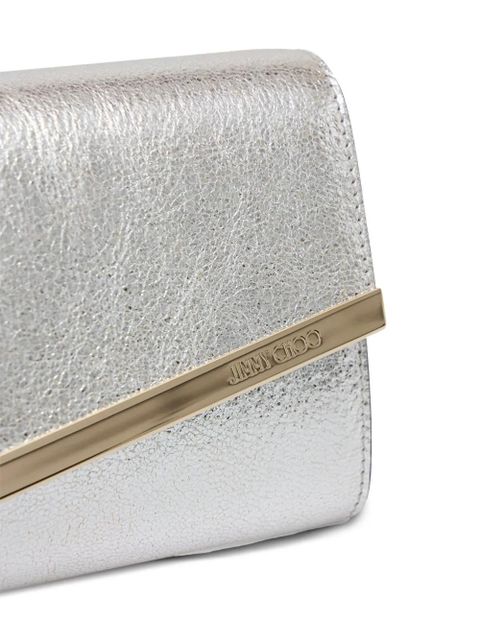 Jimmy Choo Emmie clutch bag - Metallic
