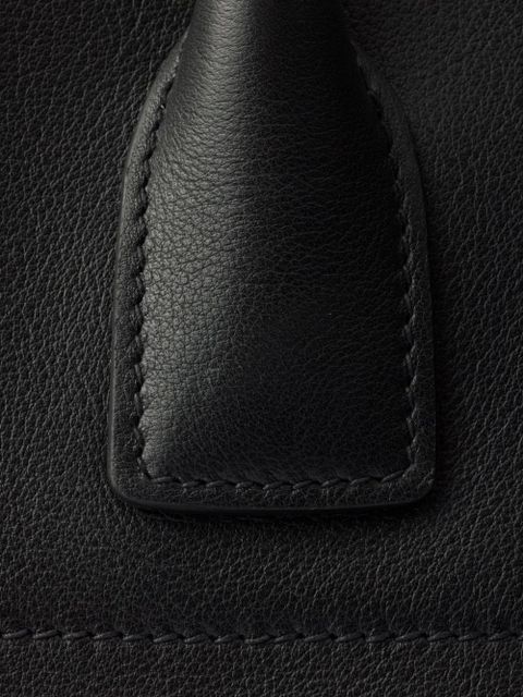 Prada large leather tote bag - Black
