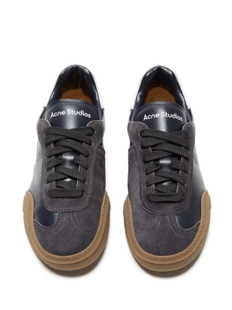 Acne Studios panelled low-top sneakers - Black
