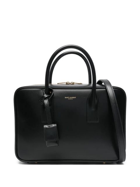 Saint Laurent leather tote bag - Black - zdjęcie produktu nr 1