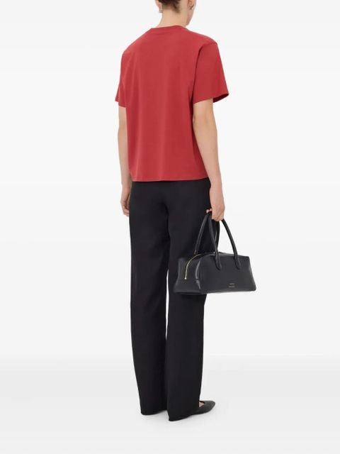 LouLou de Saison Telanto Lds embroidered-logo crew-neck T-shirt