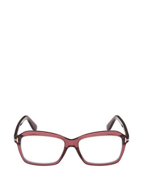 TOM FORD Eyewear square-frame glasses - Purple - zdjęcie produktu nr 1