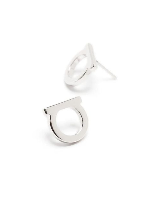 Ferragamo Gancio stud earrings - Metallic
