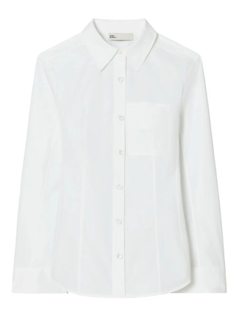Tory Burch cotton poplin shirt - White - zdjęcie produktu nr 1