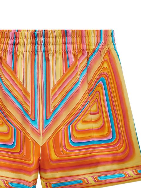Casablanca graphic-print shorts - Orange - zdjęcie produktu nr 2