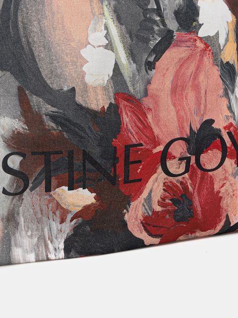 Stine Goya torebka bawełniana kolor szary SG-PS26-A016-2285