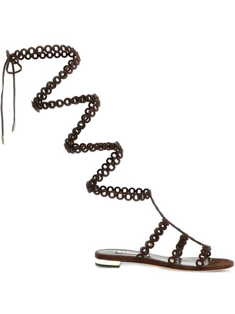 Aquazzura Infinity Chain Gladiator sandals - Brown - zdjęcie produktu nr 1