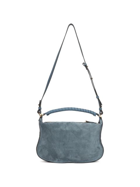 Chloé small Marcie leather shoulder bag - Blue - zdjęcie produktu nr 2