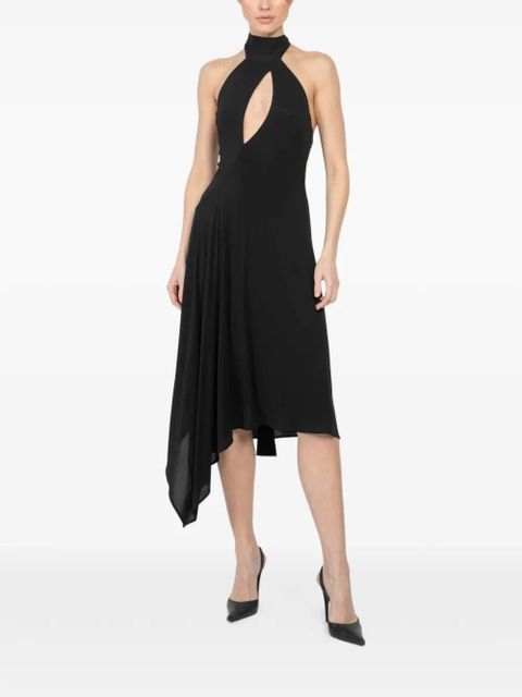 Magda Butrym halterneck cutout dress - Black
