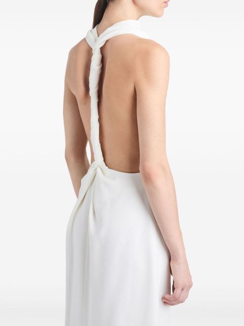 Proenza Schouler twist-strap maxi dress - White