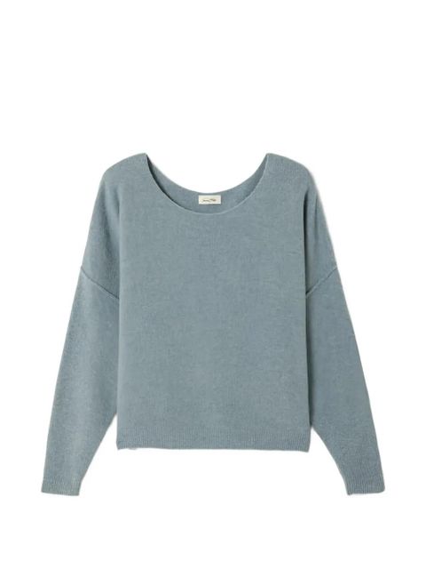 American Vintage dropped-shoulder sweater - Blue - zdjęcie produktu nr 1