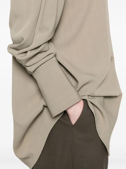 TOTEME Classic Tuxedo button-down shirt - Neutrals