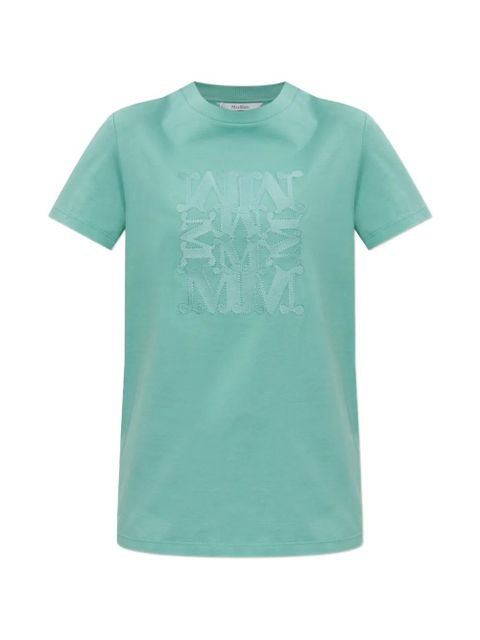 Max Mara Mxmgiovane logo T-shirt - Green - zdjęcie produktu nr 1