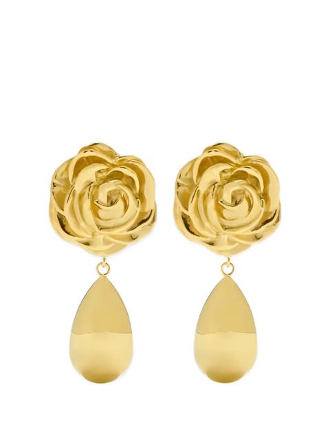 Magda Butrym rose teardrop earrings - Gold - zdjęcie produktu nr 1