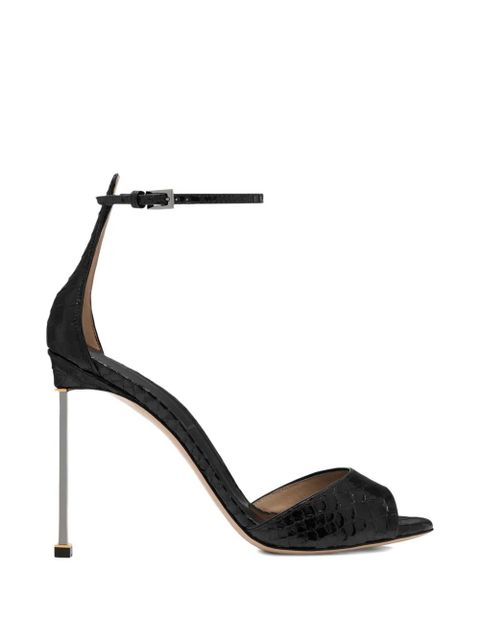 TOM FORD ankle strap heeled sandals - Black - zdjęcie produktu nr 1