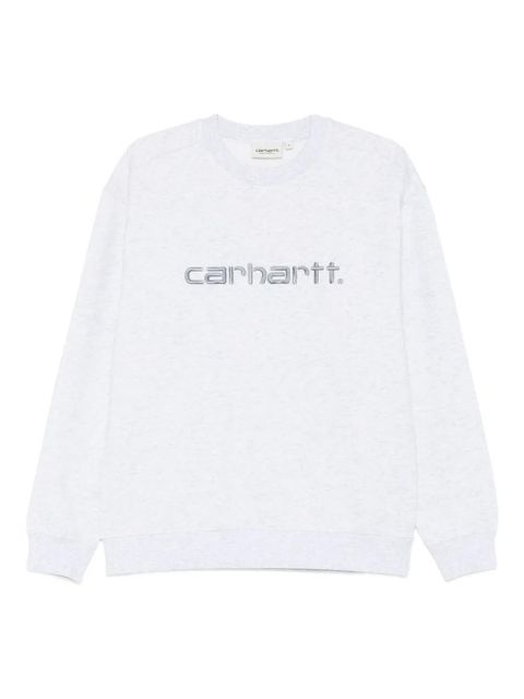 Carhartt WIP logo-embroidered sweatshirt - Grey - zdjęcie produktu nr 1