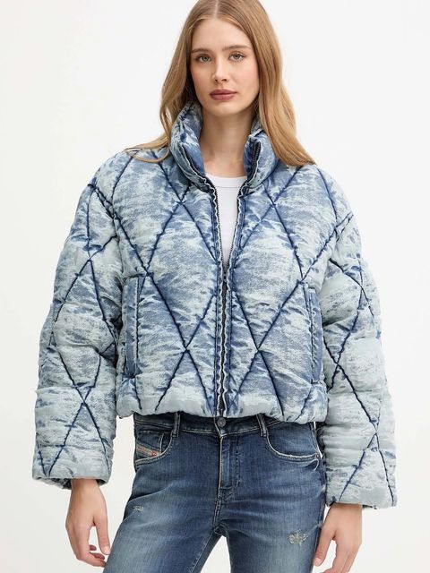 Diesel kurtka W-HISTEL kolor niebieski zimowa A19389.0LKCP - zdjęcie produktu nr 1