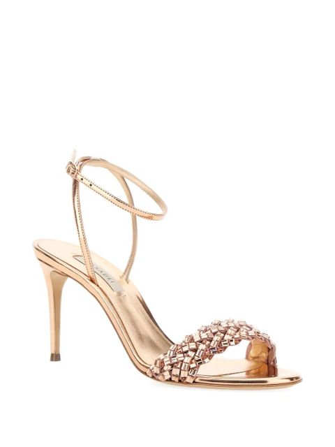 Casadei embellished sandals - Gold - zdjęcie produktu nr 2