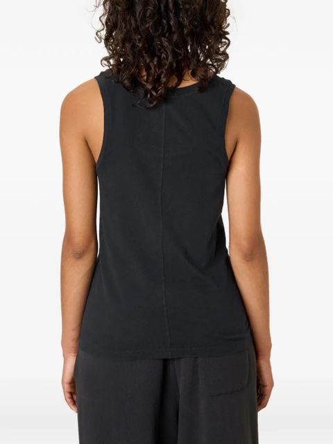 American Vintage Gamipy scoop-neck tank top - Black