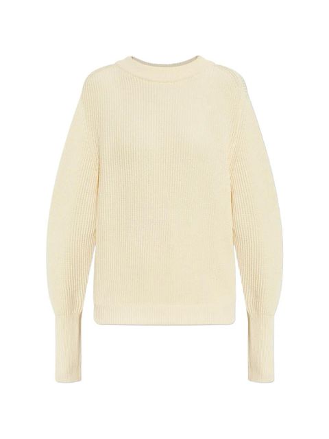 Victoria Beckham ribbed relaxed-fit jumper - Neutrals - zdjęcie produktu nr 1